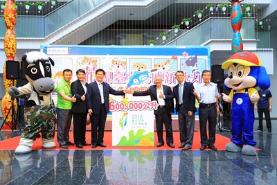 贊助台中花博　中油提供60萬公升接駁車用油